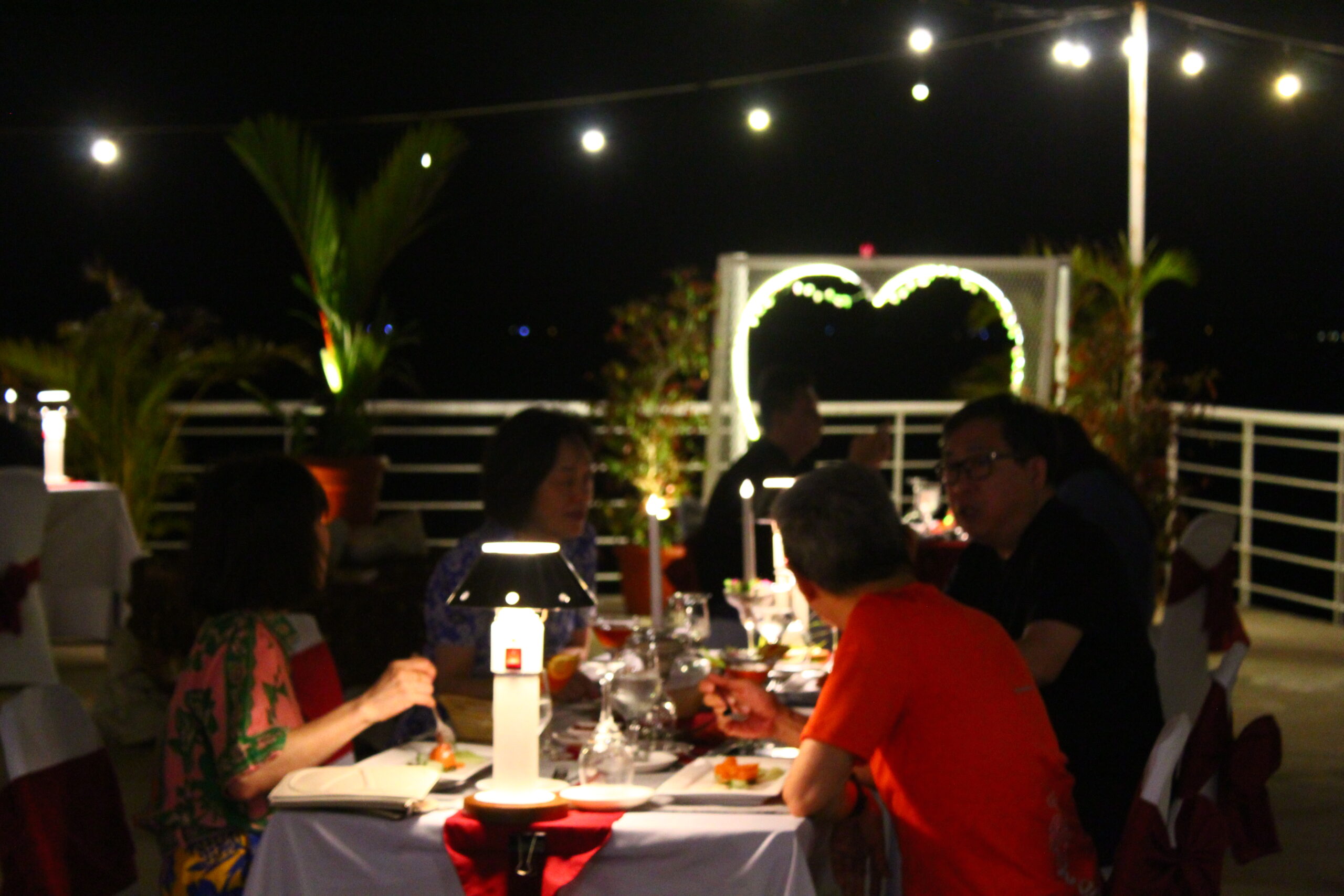 A joyful night with your family