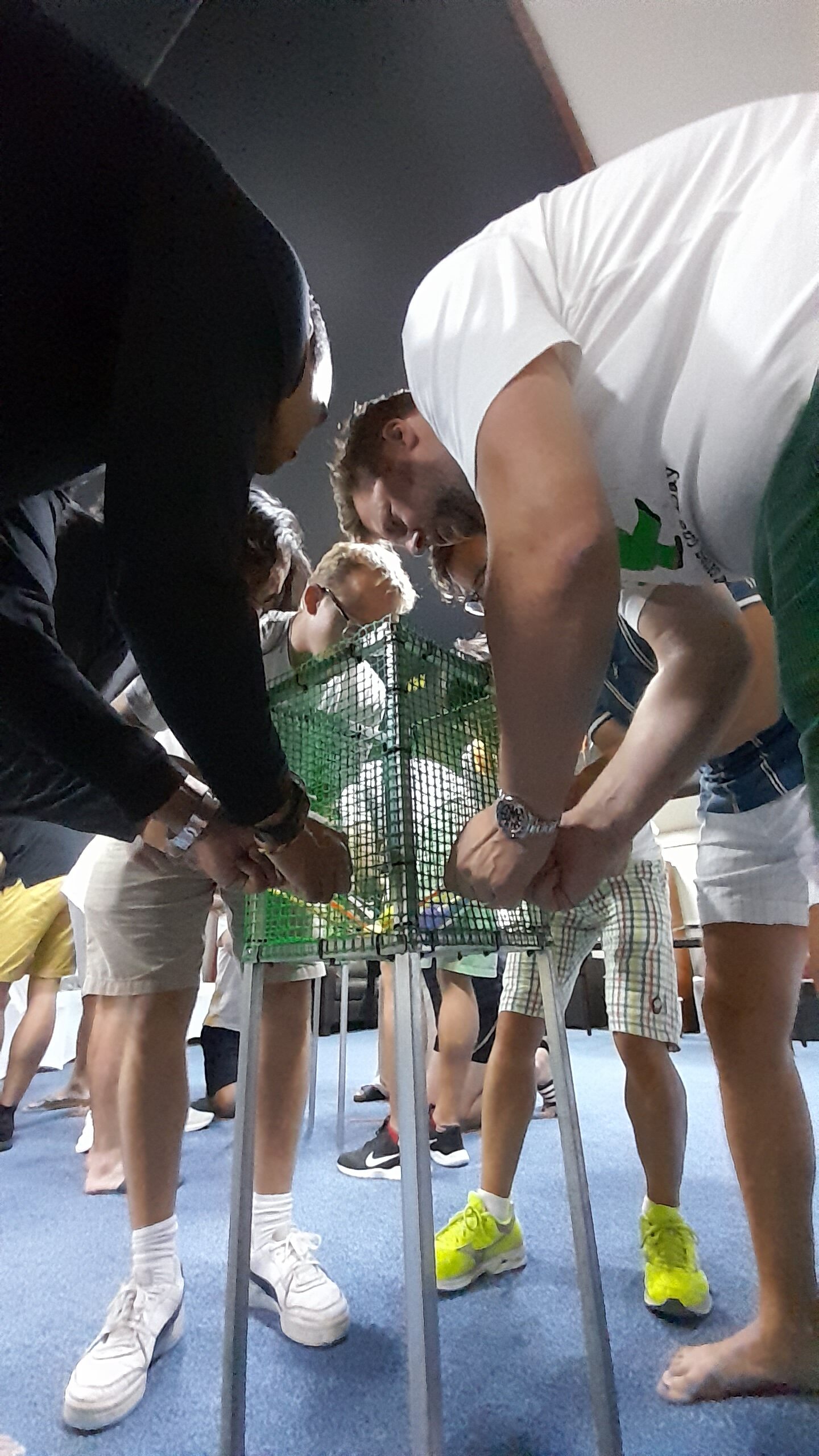 Another teamwork session