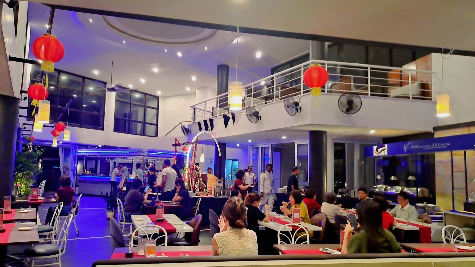 Dinner event during CNY at 50 Nations restaurant