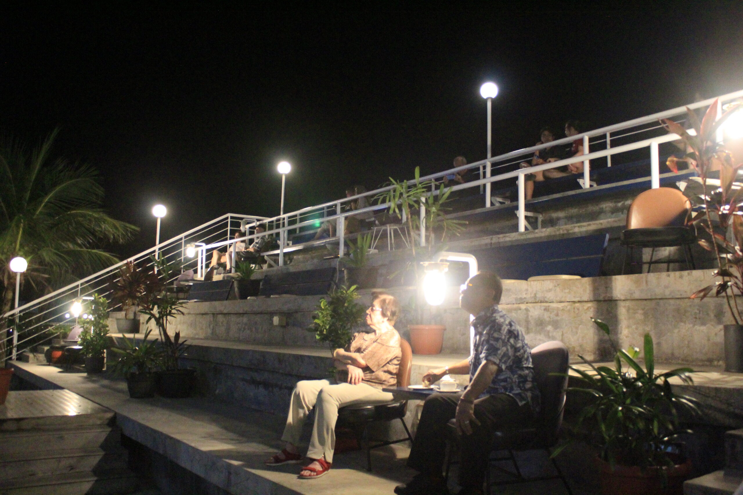 Enjoy our movie under the stars