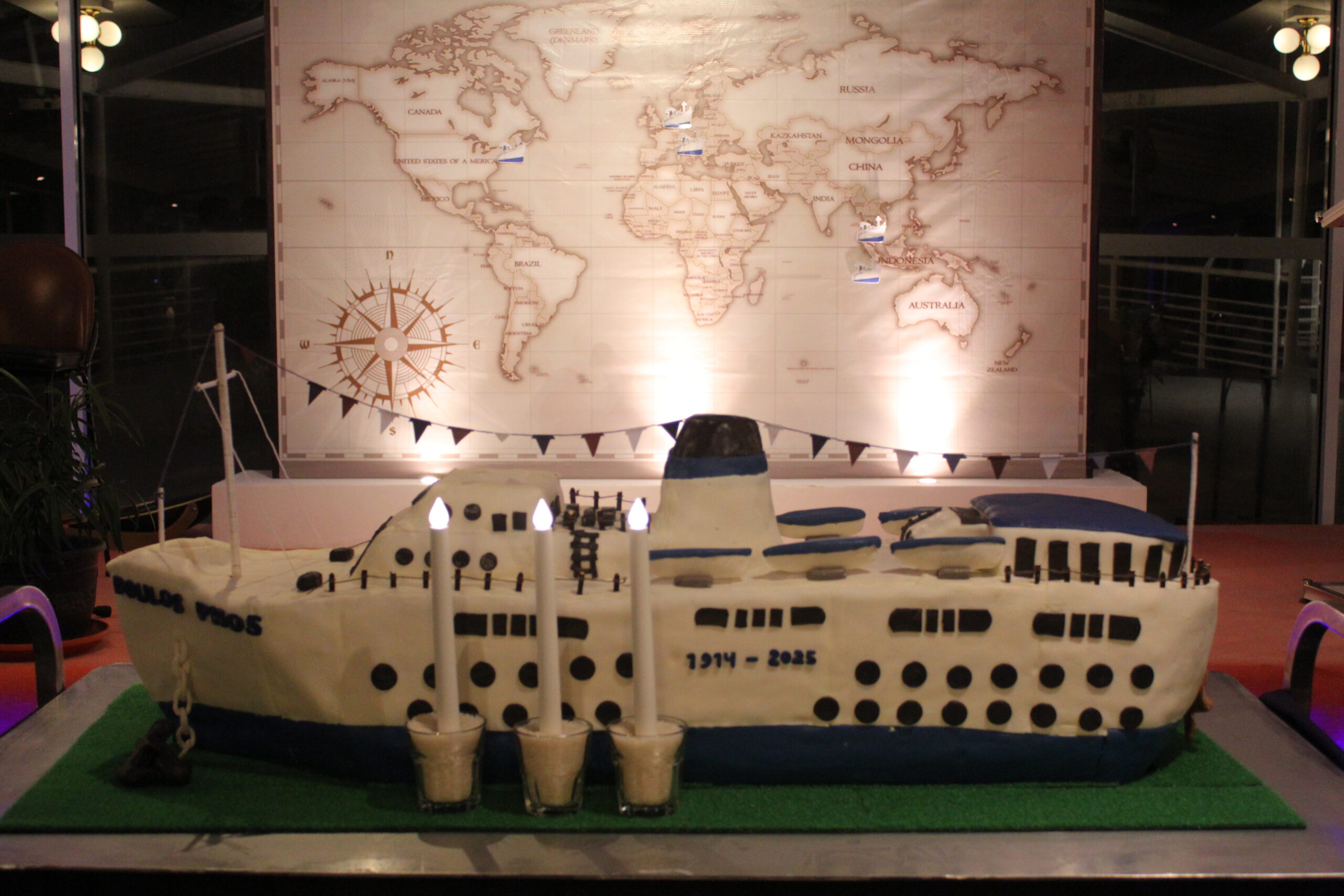 Its a cake, its a Ship, its our 111th Birthday celebration