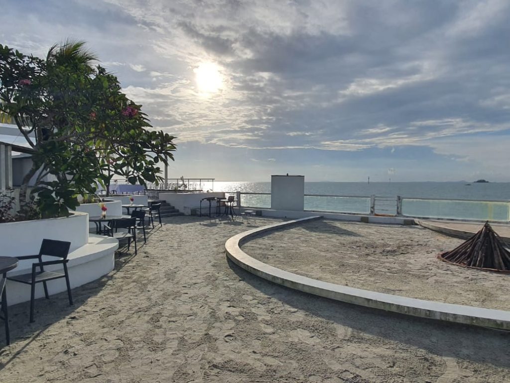 Beach Club, for casual and relaxing event setting
