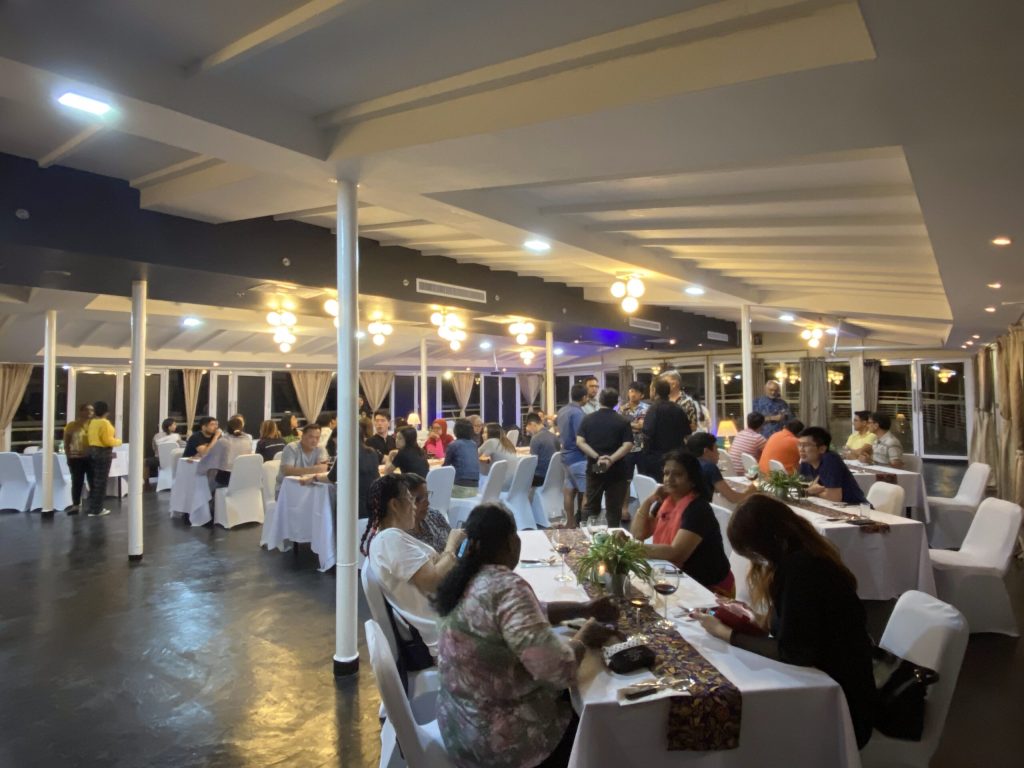 Gathering at deck 6 Ballroom