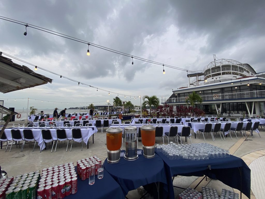 Group gala dinner