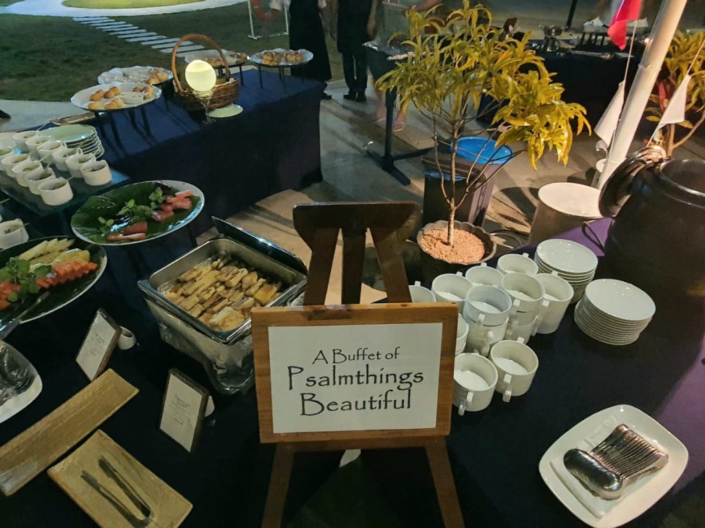 Psalmthing Beautiful, a signature themed-dinner