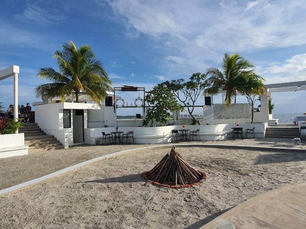 Ready for a bonfire at our Beach Club_